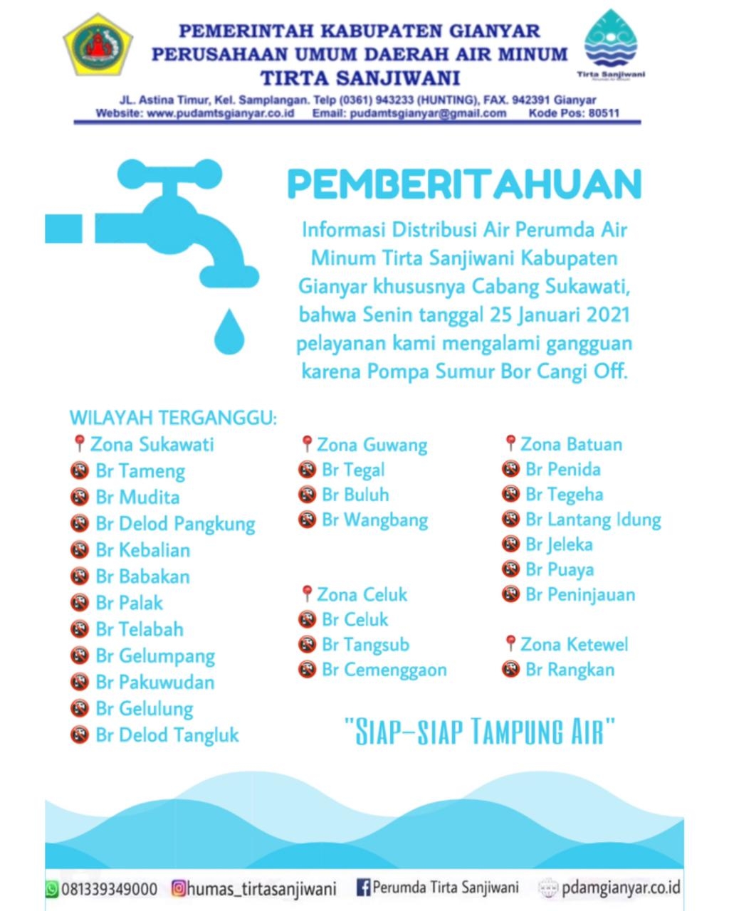 Info berita,Layanan PDAM,Kegiatan PDAM,gangguan layanan pdam,Berita PDAM,PERUMDA AMTS,PERUMDA AMTS Kabupaten Gianyar